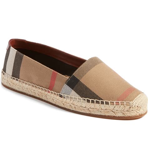 burberry espadrilles canada|burberry espadrille flats.